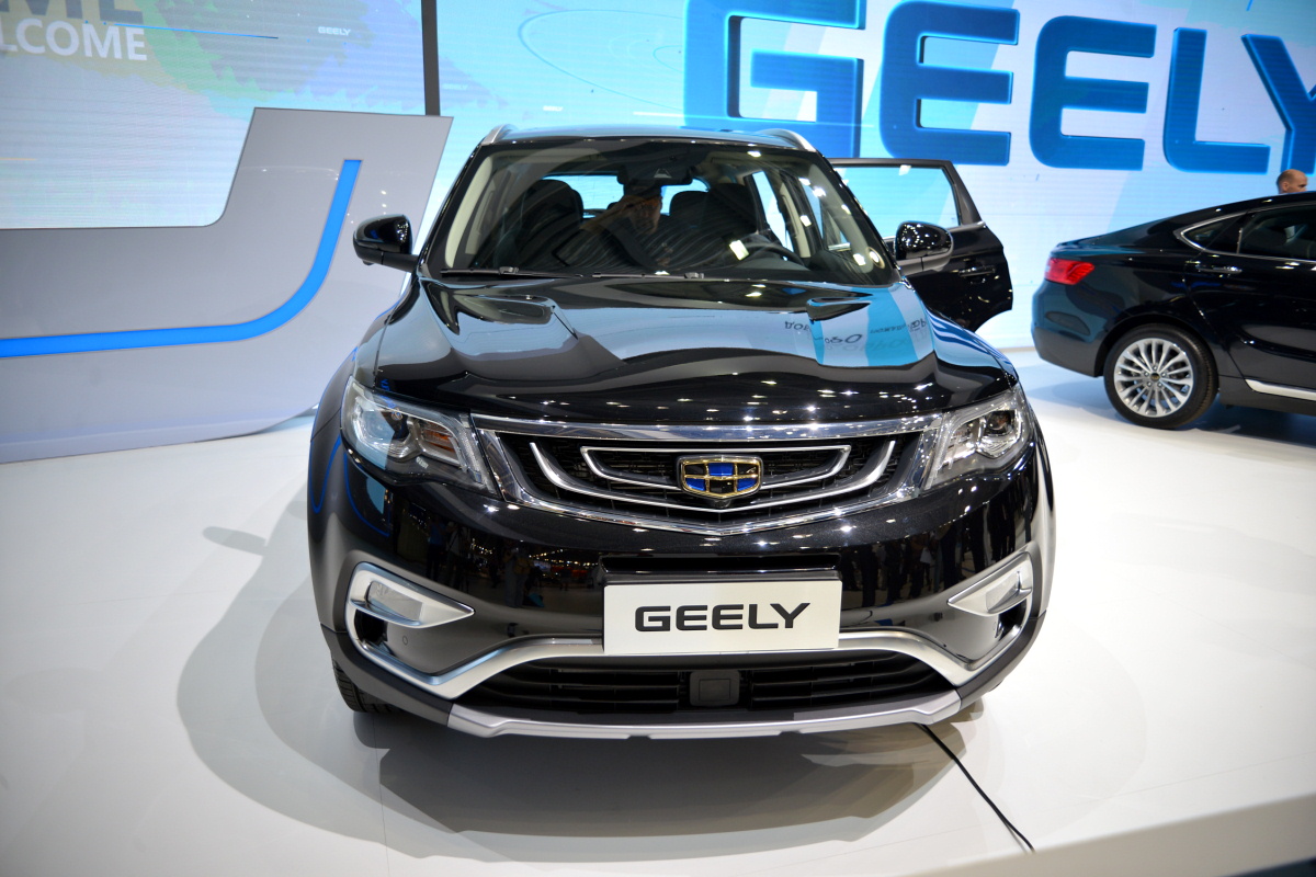 Полноприводный кроссовер Geely NL-3 — LiveCars.Ru