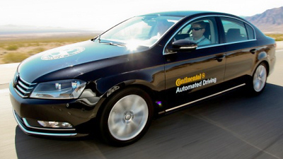 Volkswagen Passat с автопилотом Continental