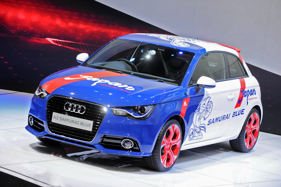 Audi A1 Samurai Blue