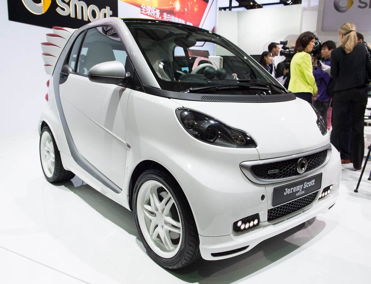 Серийный Smart Forjeremi с крыльями - фото - LiveCars.Ru