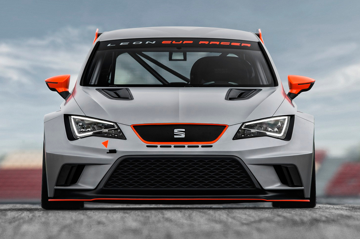 Гоночный Seat Leon Cup Racer - фото - LiveCars.Ru