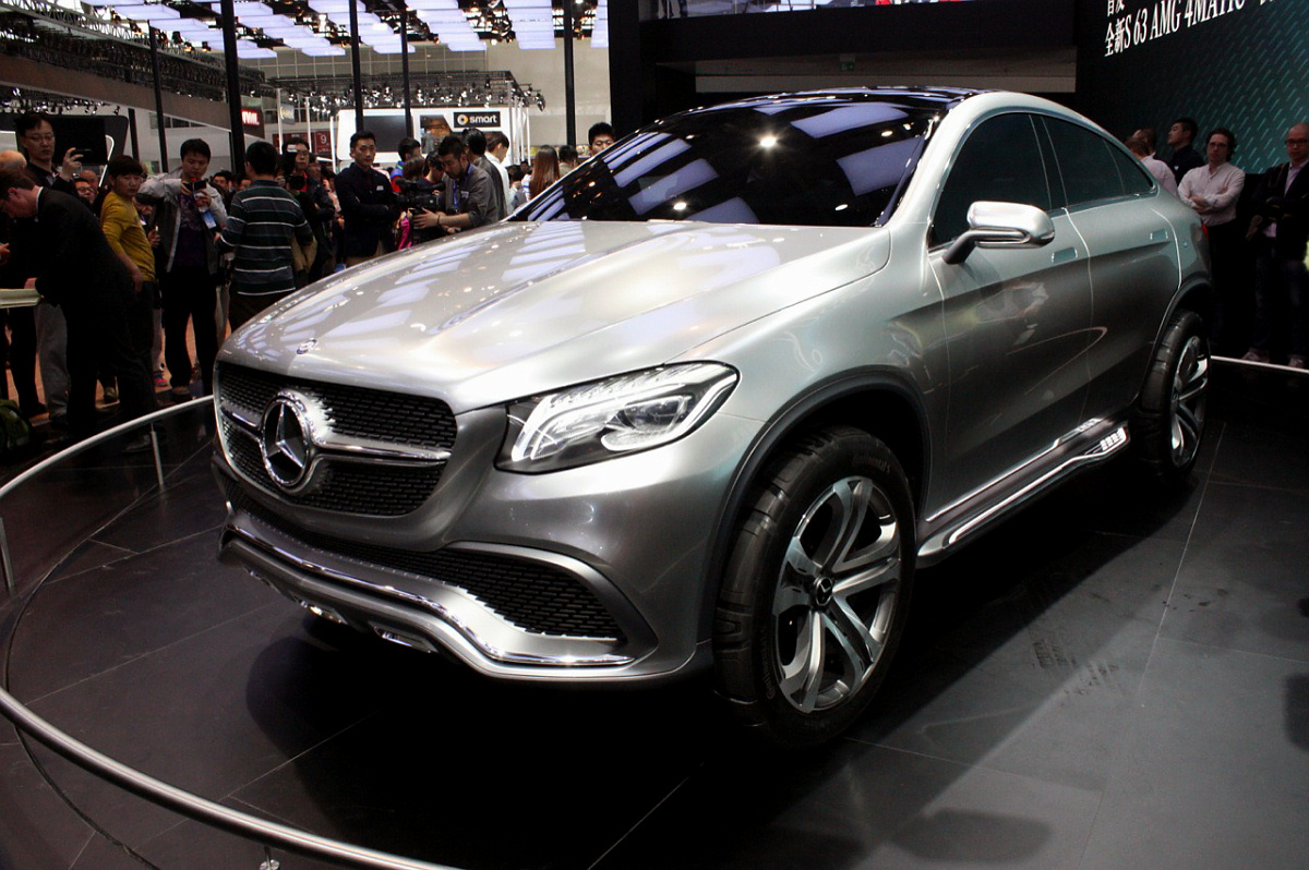 Mercedes Concept Coupe SUV — конкурент BMW X6 - фото - LiveCars.Ru