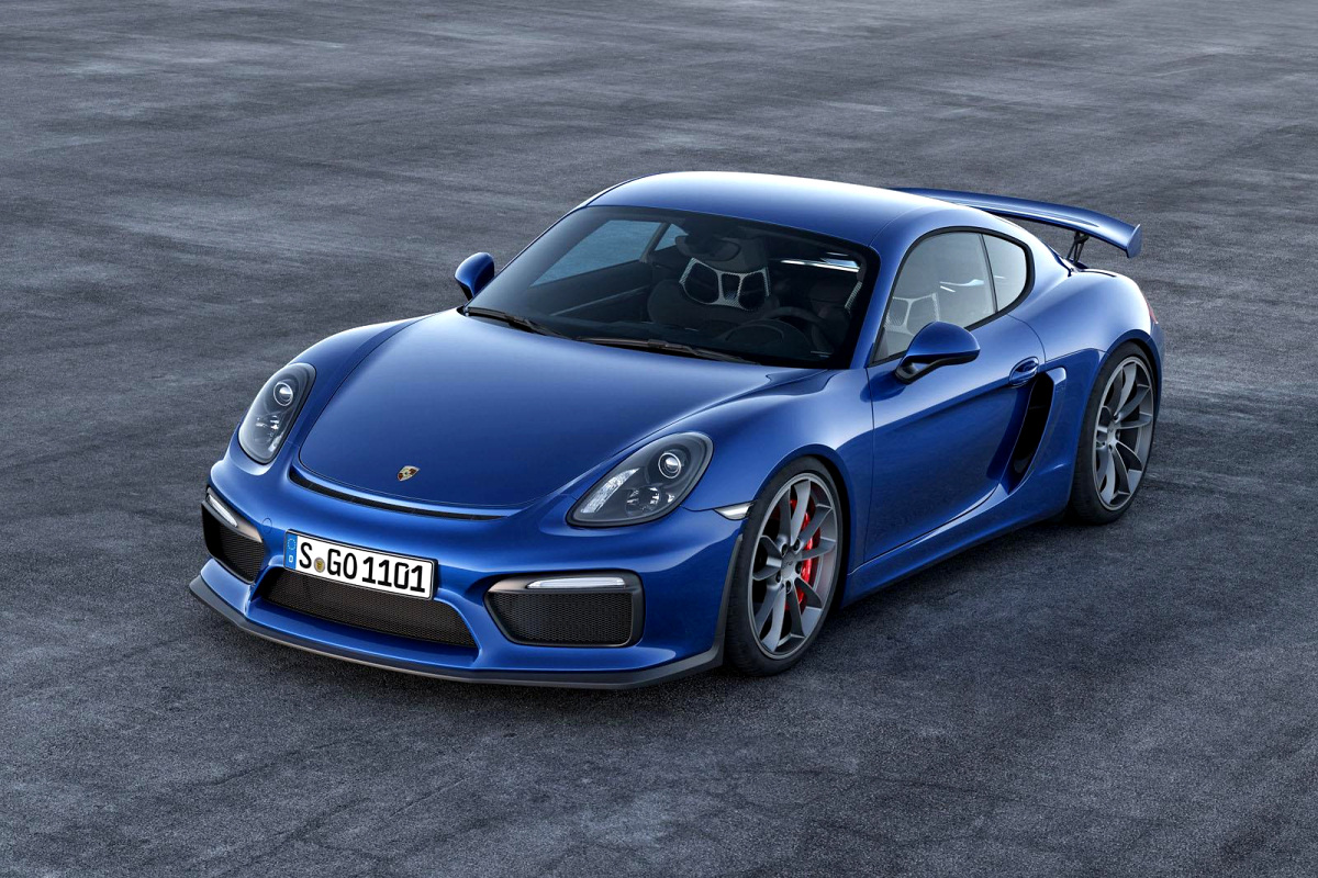 Экстремальное спорткупе Porsche Cayman GT4 - фото - LiveCars.Ru