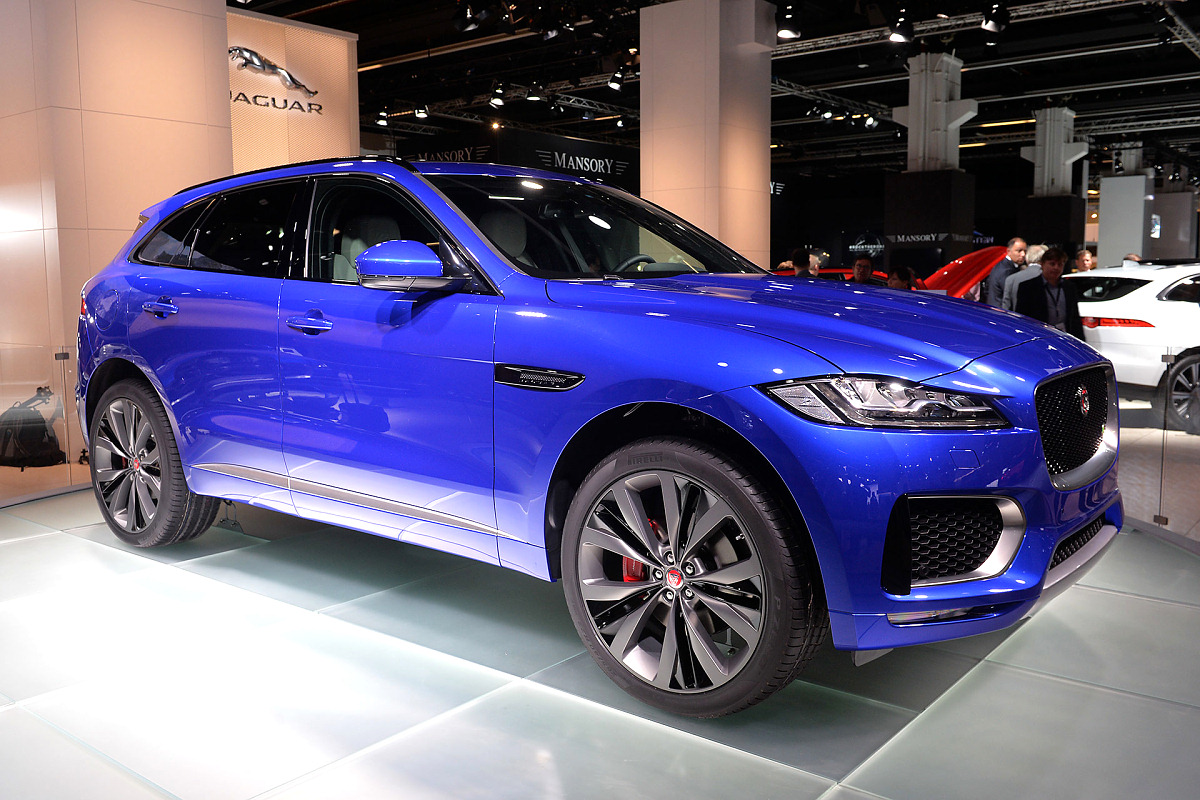 Jaguar кроссовер f Pace 2017