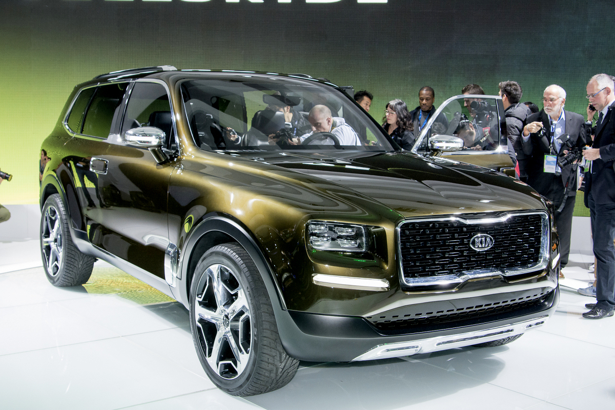 Новый внедорожник Kia Telluride