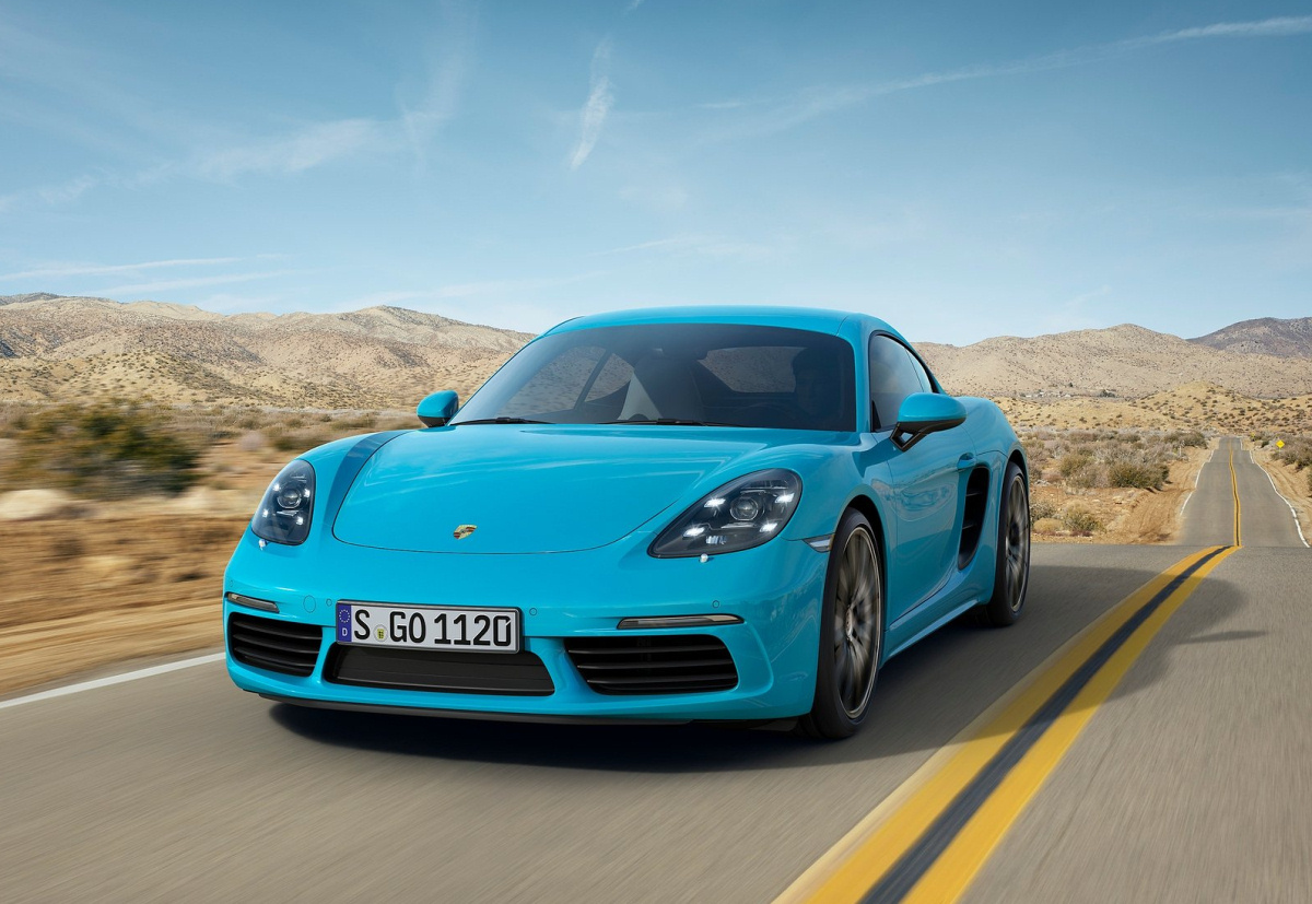 Спорткупе Porsche 718 Cayman - фото - LiveCars.Ru