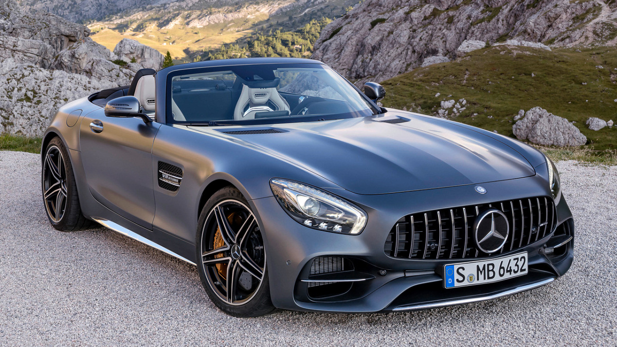 Mercedes Benz AMG gt r родстер