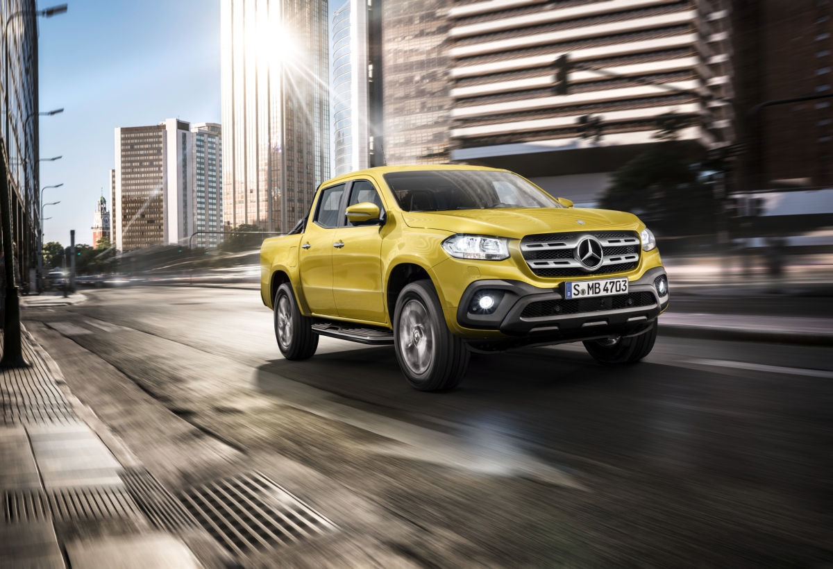 Серийный пикап Mercedes-Benz X-Class - фото - LiveCars.Ru