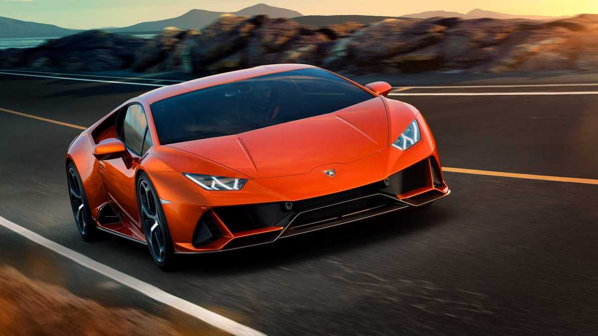 Презентация нового Lamborghini Huracan EVO 2020 - фото - LiveCars.Ru